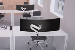 Neomounts Select Tischhalterung Für Curved Monitore Bild 4